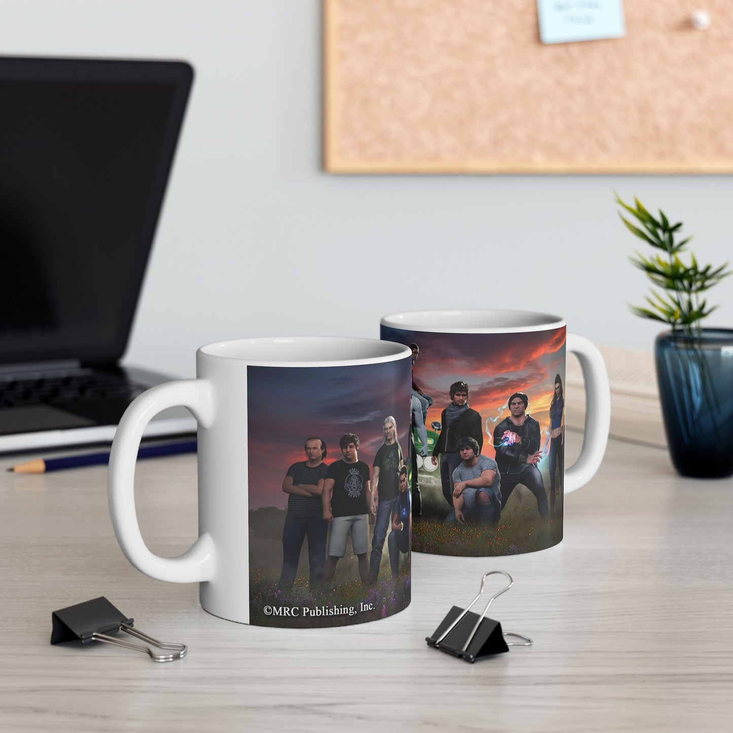 Unlikely Band of Heroes Ceramic Mug 11oz