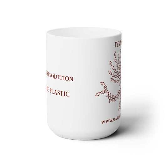 Join the Revolution Ceramic Mug 15oz - Red Version