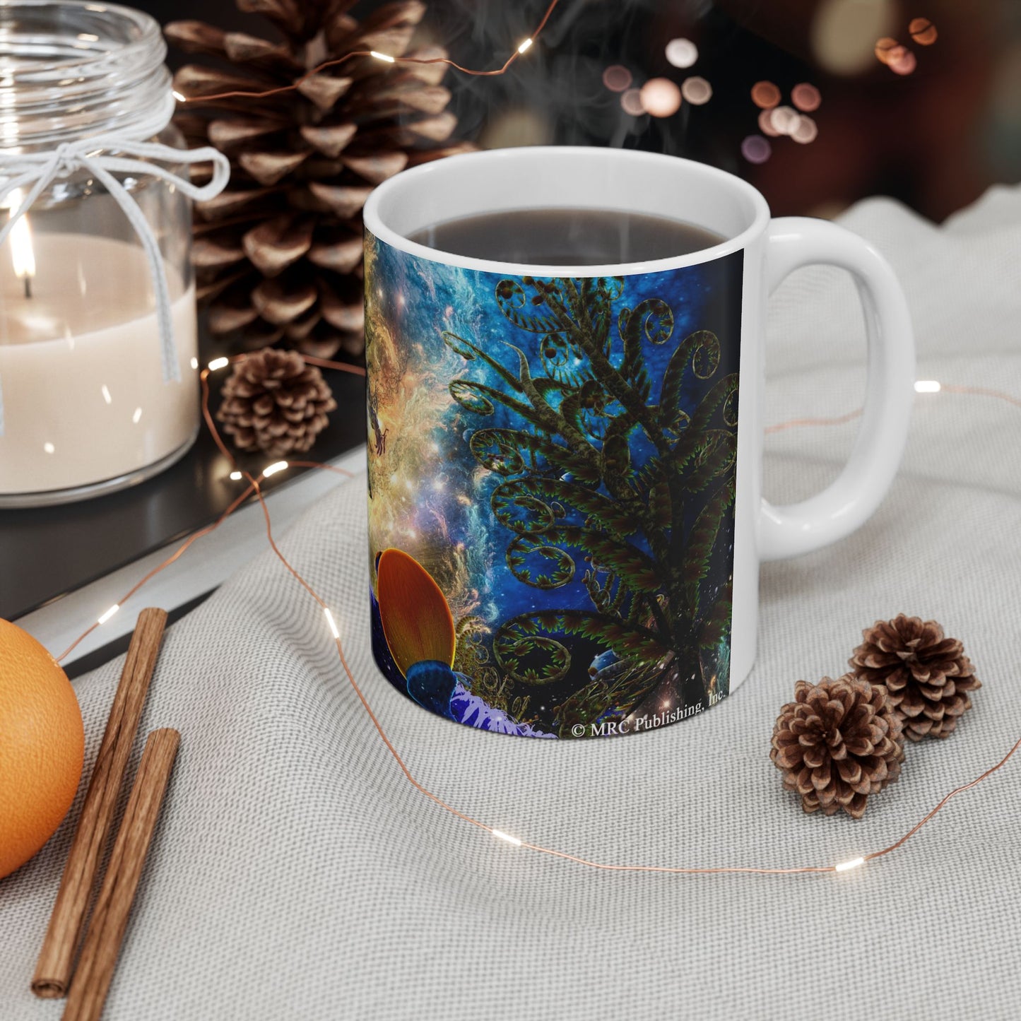 Queen of the Flightless Dragons Mystical Guy Ceramic Mug 11oz