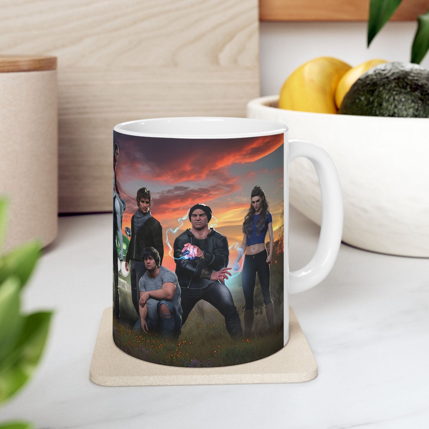 Unlikely Band of Heroes Ceramic Mug 11oz