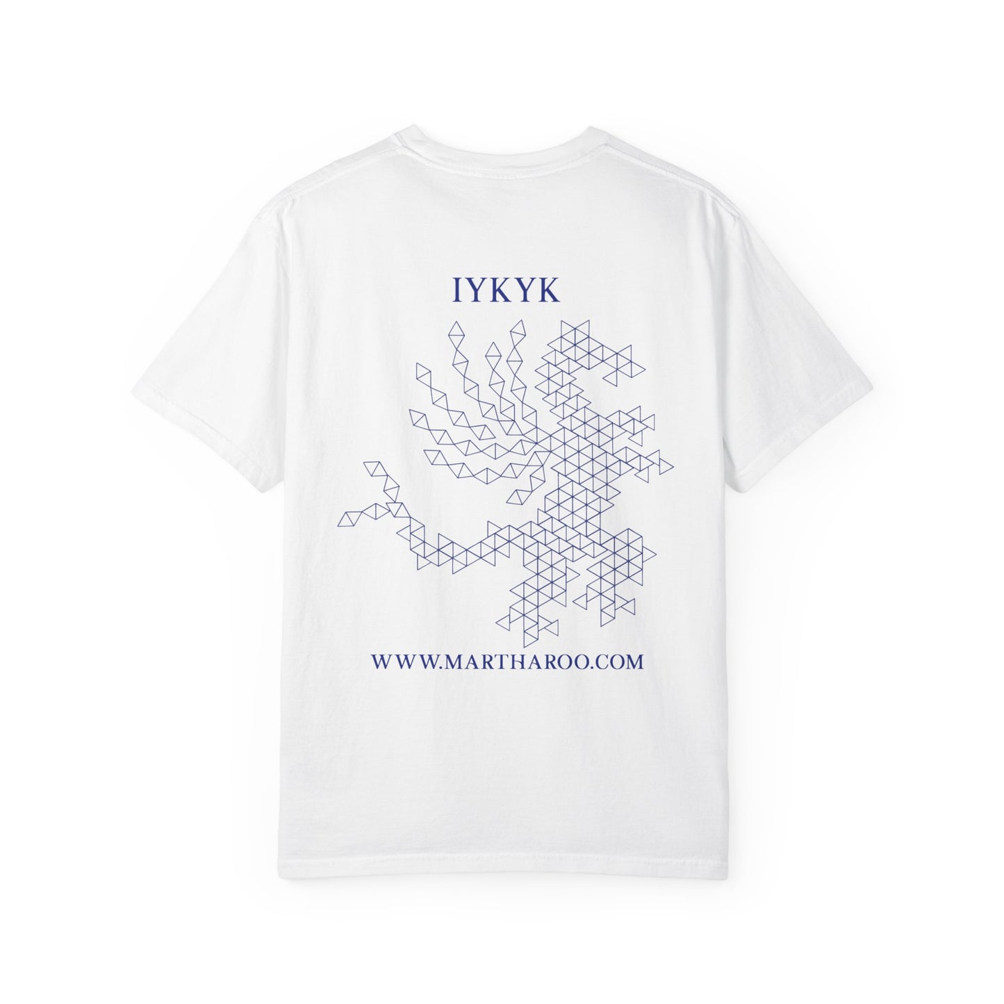 99% Microplastics - Eat More Plastic T-Shirt - Blue Fractal Dragon