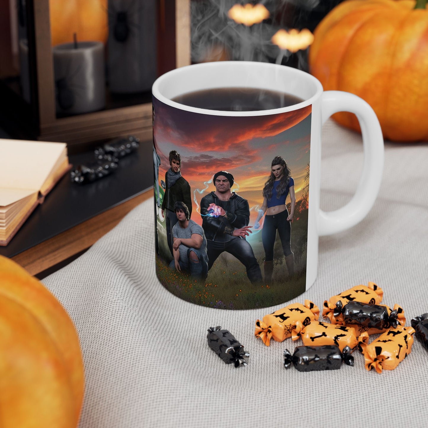 Unlikely Band of Heroes Ceramic Mug 11oz