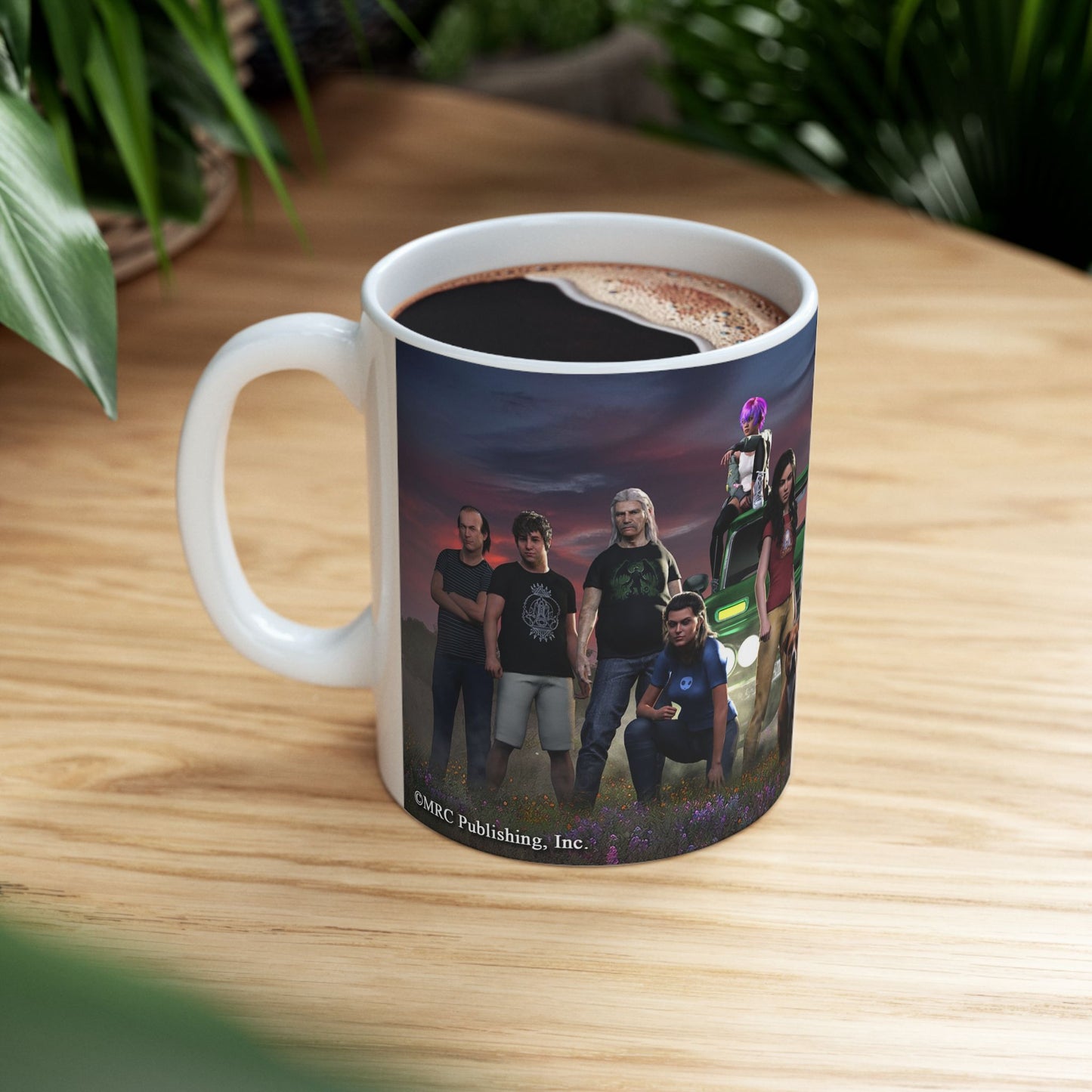 Unlikely Band of Heroes Ceramic Mug 11oz