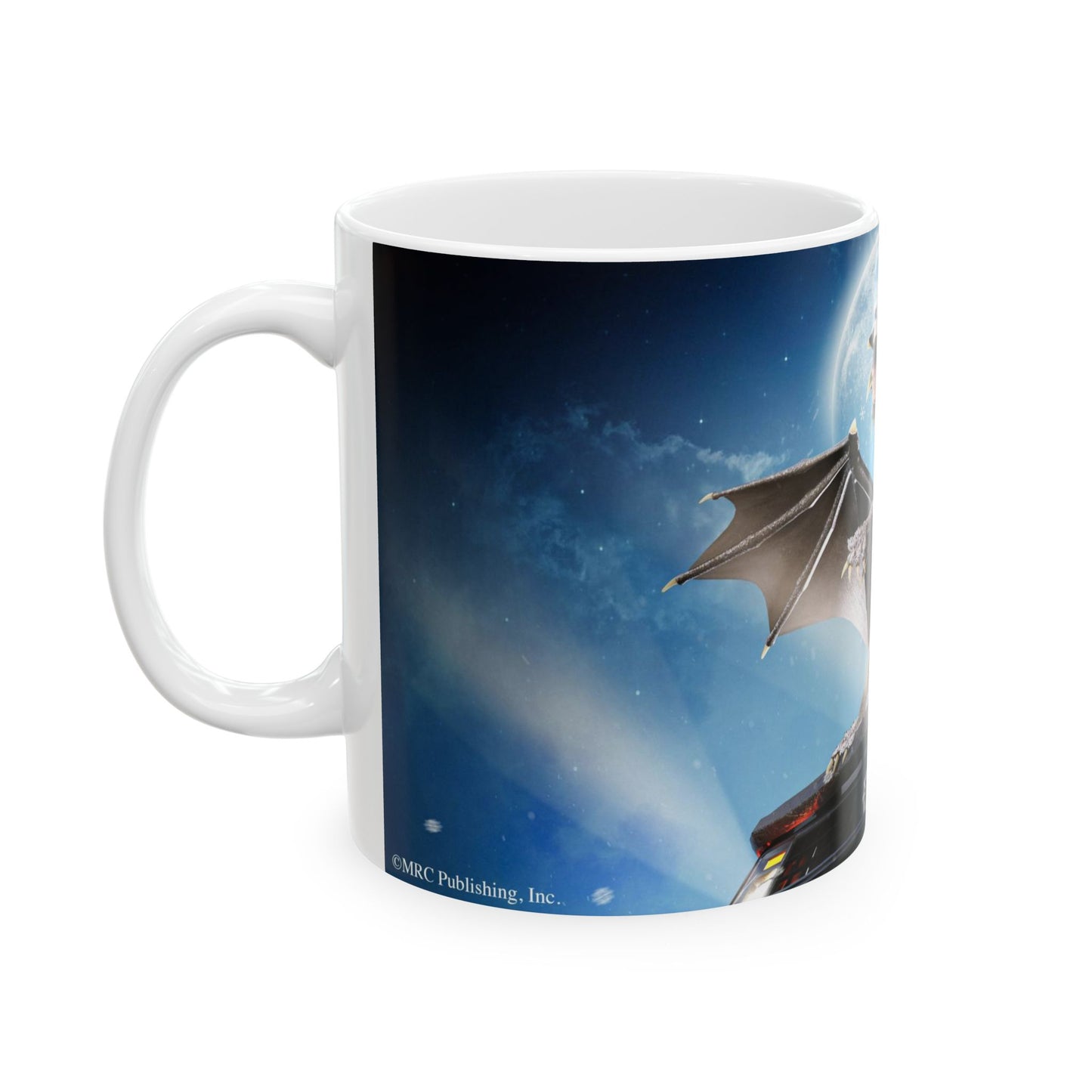 Dragon on a Car Coffee Mug 11oz