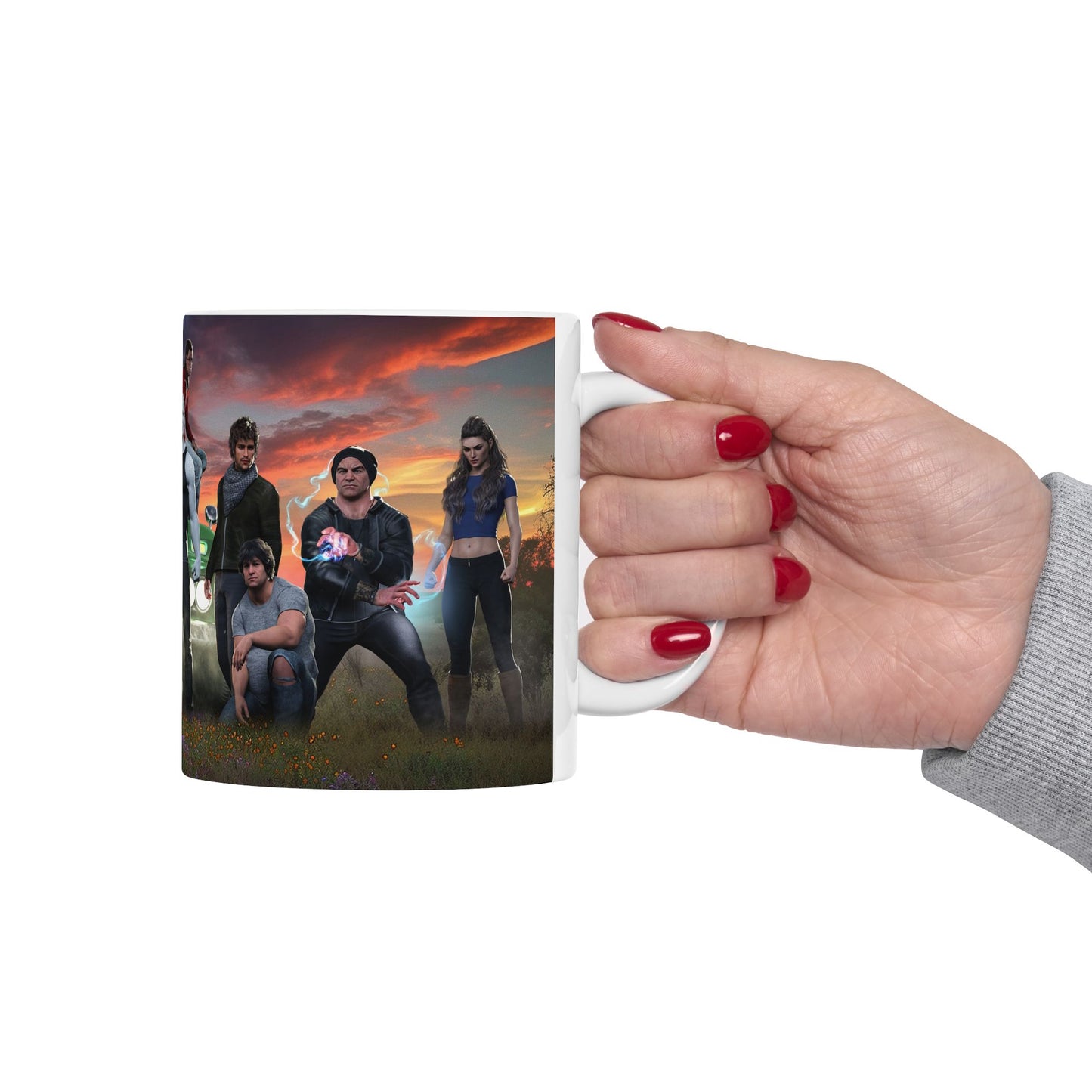 Unlikely Band of Heroes Ceramic Mug 11oz