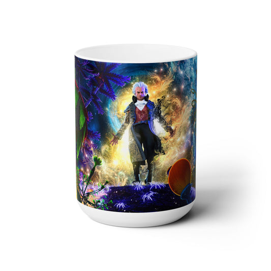 Queen of the Flightless Dragons Mystical Guy Ceramic Mug 15oz