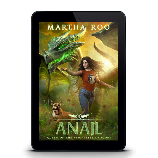 Anail, Book 3 of Queen of the Flightless Dragons, Ebook