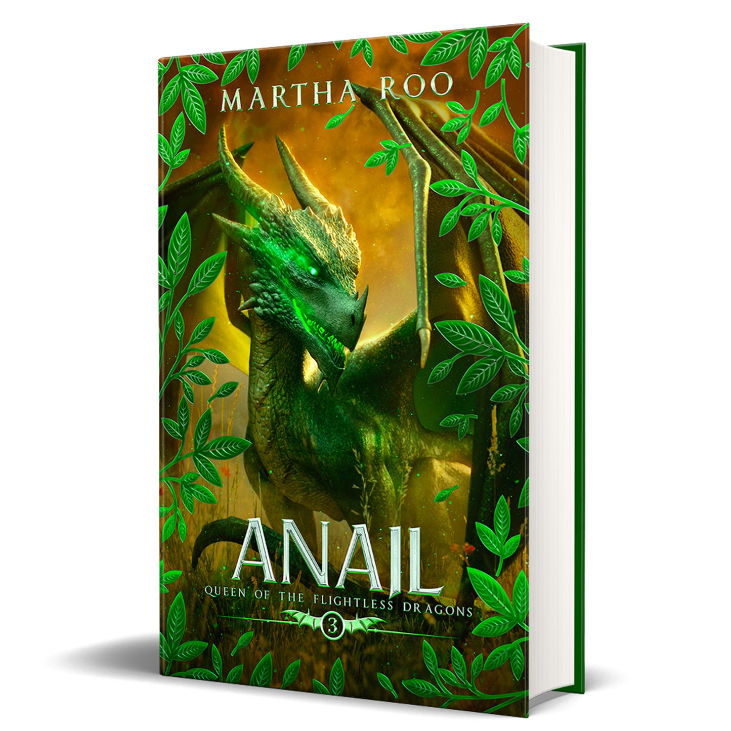 *PREORDER* Signed Special-Edition Hardcover of Anail, Book 3 of Queen of the Flightless Dragons