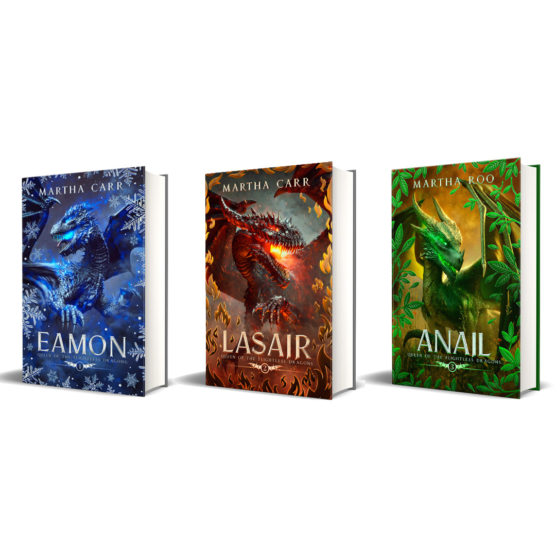 Queen of the Flightless Dragons Hardcover Bundle