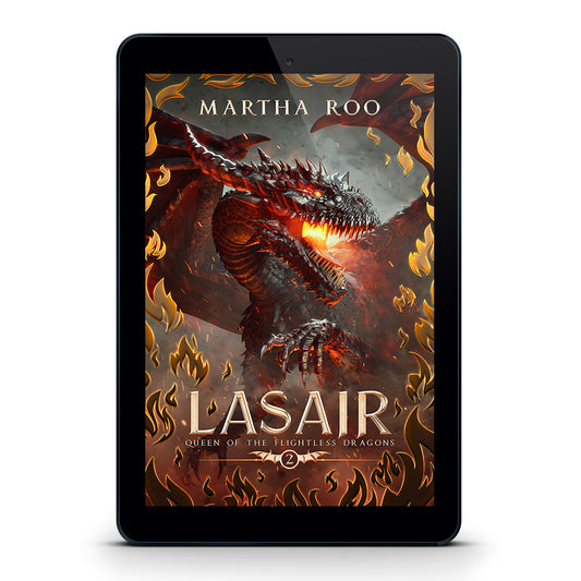 Lasair, Book 2 of Queen of the Flightless Dragons, Ebook