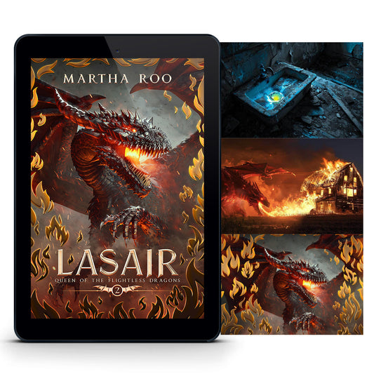 Lasair Enhanced Ebook With Original Digital Art