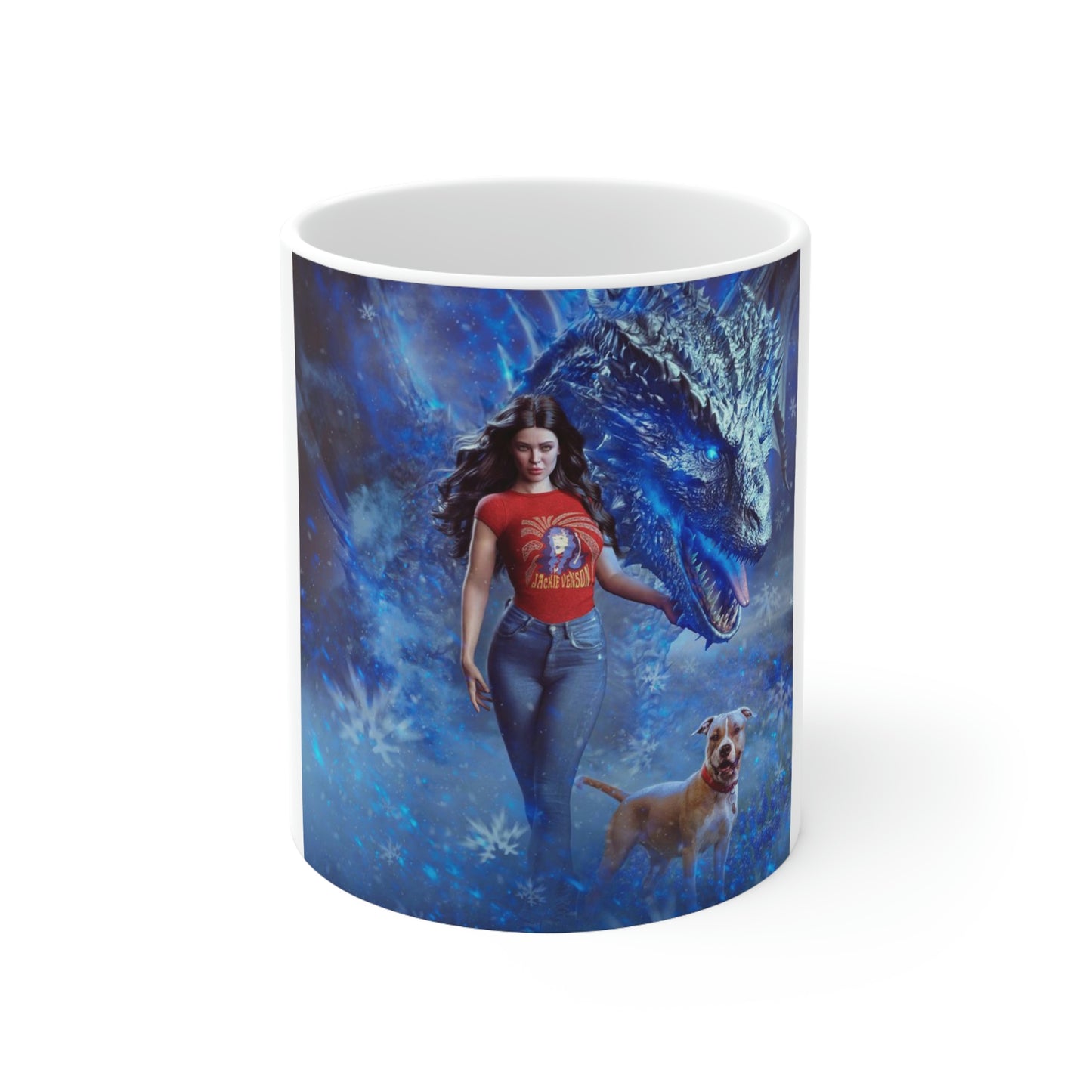 Queen of the Flightless Dragons Book 1 Version 1 Ceramic Mug 11oz